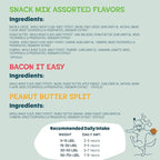Shameless Pets Crunchy Dog Treats - Variety Pack 3 Boxes - Healthy Dog Biscuits & Cookies Treats for Small, Medium, and Large Dogs - Made in The USA - Free from Corn & Soy