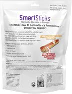 SmartBones SmartSticks, Treat Your Dog to a Rawhide-Free Chew Made With Real Bacon and Cheese, 10 count (24 pack)