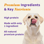 Halo Freeze Dried Raw Dog Treats, 100% Chicken Breast Recipe, Dog Treats Pouch, All-Natural High Protien Treat, 3.7 Oz Pouch