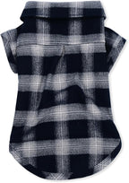 Koneseve Dog Shirt, Pet Plaid Clothes T-Shirt Sweater Matching Breathable for Small Medium Large Dog Cat Puppy Adorable Casual Cozy Halloween Thanksgiving Christmas Costumes (Blue; 4XL)