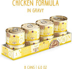 Weruva Puppy, Chicken Formula in Gravy, 6oz Can, Pack of 8