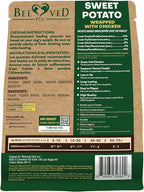Beloved Pets Dog Treats Sweet Potato Wrapped with Chicken 10.6 oz & Pet Natural Chew - Grain Free Dried Snacks in Bulk - Best Twists for Training Small & Large Dogs - Made for USA