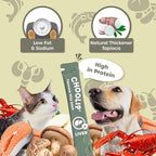 Choolip Squeeze Vita Stick Lickable Cat Treats & Dog Puree – 49-Count Liver Support Tubes, Creamy Grain-Free High-Protein Puree with Milk Thistle, Vitamin E & CoQ10 for Liver Health & Detox Support