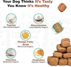 Doggie Dailies Senior Essentials Multivitamin for Dogs Soft Chews | Advanced Dog Multivitamin | Nutritional Support for Joints, Skin & Coat, Digestion, and the Immune System | Bacon Flavor | 120 Count