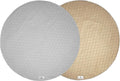 Pet Parents® Pawtect® Pads Washable Pee Pads for Dogs (2pack) of Premium Dog Pee Pads, Waterproof Puppy Pads & Reusable Dog Pads, Whelping Pads & Modern Pee Pads for Dogs (Tan/Grey, 48" Round)
