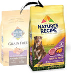 Nature's Recipe Grain Free Dry Dog Food, Lamb, Sweet Potato & Pumpkin Recipe, 4 lb. Bag