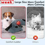 Puppy Heartbeat Toy for Separation Anxiety Relief, Heartbeat Stuffed Animal Anxiety Calming Behavioral Aid Plush Toy for Dogs Cats Pets