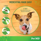Pet MD Wrap A Pill Bacon Flavor Pill Paste for Dogs - Create a Pocket to Hide Pills and Medication - 59 Servings (Pack of 2)