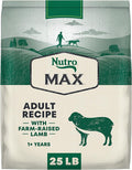 Nutro Max Adult Dry Dog Food with Lamb, 25 lb. Bag