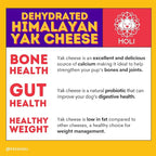 HOLI Dehydrated Himalayan Yak Cheese Dog Food Topper - All Natural Dog Food Flavor Enhancer - 6oz