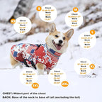 Large Dog Coat with Harness Built-in, Waterproof Reflective Fleece Lined - Warm Windproof Winter Jacket with Back Zipper, Cold Weather Snow Dog Coats - American Flag - 2XL