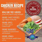 Shepherd Boy Farms Freeze Dried Raw Dog Food, Chicken Recipe, All Natural, No Synthetics, Made in USA with Goat's Milk & Organic Produce, High Protein, Complete Meal (48oz)