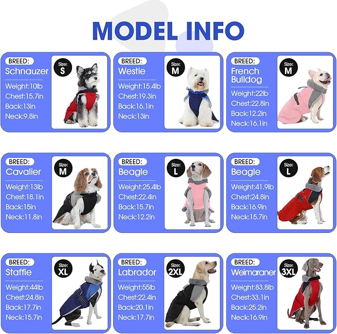 Nanaki Warm Fleece Lined Furry Collar Winter Coats Jackets Vests for Dogs, Waterproof Reflective Dog Snowsuit with Leash Hole Outdoor Walking Hunting, Easy On Pullover Medium Dog Puppy Coat Red XL