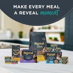 Reveal Natural Wet Cat Food, 12 Count, Grain Free, Limited Ingredient Canned Food for Cats, Fish and Chicken Variety in Broth, 2.47 oz Cans