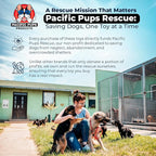 Pacific Pups Products Large Dog Rope Toy for Aggressive Chewers - 23.5" Giant Dog Tug of War Toy for Large Breeds - Durable Big Pull Rope for Teething Puppies and Heavy Duty Chewers