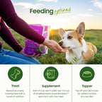 smallbatch Freeze Dried Dog Treats, Superfood Food Topper Beef Bites for Dogs & Cats, Probiotics, Organic Ingredients, High Protein, Grain Free Healthy Treat Food Topper, Made in The USA, 7 oz Bag