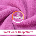 Idepet Unisex Dog & Cat Sweater Small Dogs & Cats Purple Fleece Pullover Sweatshirt Warm Winter Shirt Classic Cat Apparel