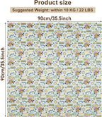 35.5" Extra Large Cat Grooming Wrap – Anti-Escape Cat Wrap for Cutting Nails, Brushing & Medication – Soft, Comfortable, Reusable, Self-Adhering, Holds Cats Up to 22lbs (Cow Corn)