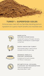 CRUMPS NATURALS Turkey + Superfood Golds 3.88oz