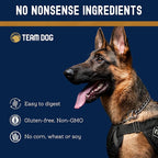 Team Dog Essential Blend Chicken & Sweet Potato | Sensitive Stomach Dog Food Small Breed & Large Breed | Gluten Free, GMO Free, No Corn, Wheat or Soy | All Life Stage Formula (33 lb Dry Dog Food)