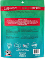 Charlee Bear Grain Free Meaty Bites Freeze Dried Dog Treats with Probiotics, Puppy Training Snacks, Soft Dog Bites Beef Liver with Apple, 2.25 oz Bags (2), Made USA