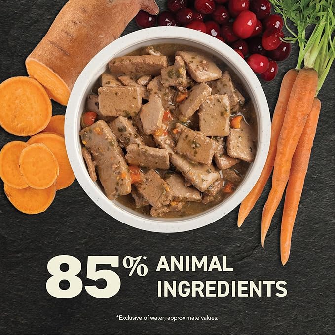 ACANA Premium Chunks in Bone Broth Grain-free Wet Dog Food Lamb Recipe 12.8oz Cans (12 Count)