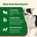 Nutrish Whole Health Blend Chunks in Gravy Variety Pack Wet Dog Food, 13 oz. Can, 12 Count (Rachael Ray)