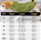 Mile High Life Dog Raincoat, Adjustable Waterproof Reflective Rain Jacket for Small Medium Large Dogs, Lightweight Breathable Pet Rain Coat with Leash Hole(Lime Yellow,M Chest 26-32")