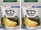 Dig Defence Premium Dog Treats - Blueberry and Banana, Natural Ingredients, Baked Gourmet Snacks for Small & Big Dogs, Healthy Training Treat, 2 Pack