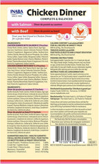 INABA Chicken Dinner for Dogs, Soft Pate Wet Dog Food, Complete & Balanced, 2.4 oz. Pouch, 15 Pouches, Salmon & Beef Variety