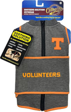 NCAA Tennessee Volunteers Dog Anxiety Shirt Calming Soothing Vest for Dogs Cats with Anxiety, Fears, Fireworks, Loud Noises, Dark, Lonely Keeps Dogs Calm Feeling Safe, Relaxing Jacket Small