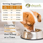 Wholistic Pet Organics Puppy Complete - Dog Multivitamin Powder - 1 Lb - Daily Dog Vitamins & Supplements for Homemade Food - Immune System, Skin, Coat & Overall Health - Small and Large Breed Puppies