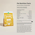 Open Farm, Ancient Grains Dry Dog Food, Protein-Rich & Nutrient Dense, 90% Animal Protein Mixed with Non-GMO Fruits, Veggies and Superfoods, Harvest Chicken Recipe, 22lb Bag