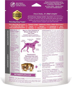 Yummy Combs Dog Dental Treats – Fish & Egg Protein – Vet VOHC Approved, Removes Tartar – A Daily Teeth Cleaning Treat for Medium Dogs (30 Count)