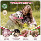 Dog Toys for Aggressive Chewers, Indestructible Dog Bones for Aggressive Chewers, Tough Chew Toy for Heavy Duty Dogs, Big Teething Toys with Durable Nylon for Large/Medium Breed Puppies