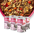 YOUR PET'S KITCHEN Wet Dog Food, Beef Recipe - 13.2 oz Cans (Pack of 6), Made in The USA with Real Beef