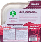 On The Go Dog Food, Homestyle Beef Dinner - 7.5 oz Trays (6 Count), Made in The USA with Real Beef