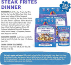 Weruva Dog Freeze Dried, Steak Frites Dinner with Sirloin Tip, Egg, Pumpkin & Sweet Potato, 1oz Bag