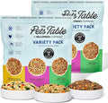 The Pets Table Human-Grade Variety Pack Fresh Dog Food, Dog Food Topper or Complete Meal, 6 Count of 32 to 36-oz Pouches, 12.7lbs