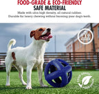 SuperChewy Tough Dog Cage Ball Toy | Lifetime Replacement | Strong Natural Rubber | Great Dog Fetch Toy | Chew Toys for Dogs | Ultra Durable Chew Toys for Aggressive Chewers | For Large Breeds