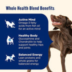Nutrish Large Breed Real Beef, Pea, Carrot & Brown Rice Recipe Whole Health Blend Dry Dog Food, 40 lb. Bag (Rachael Ray)