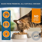 Blackwood Dry Cat Food, Indoor Formula, Chicken Meal & Brown Rice Recipe, 13.2 Pound Bag, High Protein, Slow Cooked