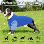 IKUPUKO 2 Pack Dog T-Shirts for Extra Large Dogs Soft Breathable Cotton Shirt Shedding Control Clothes for Great Dane, Summer Hot Weather Walking, Seaside, Park Play, XXXXXL