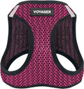 Best Pet Supplies Voyager Step-in Air Harness - All Weather Mesh, Reflective, No Pull Harness for Dogs, Cats - Secure with Hook & Loop Fastener, Buckle, Double D-Rings - Tone, L