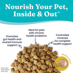 Solid Gold Dry Dog Food for Adult & Senior Dogs - with Whole Grains, Oatmeal, Pearled Barley, & Fish - Potato Free, High Fiber Adult Dog Food Dry Kibble for Sensitive Stomach & Immune Support – 4LB