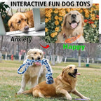 Dog Rope Toys, Indestructible Dog Toy, Dog Chew Toys for Aggressive Chewers, Tough Puppy Teething Chew Toys for Boredom, Dental Cleaning Tug of War Dog Toy, Great for Small to Large Breed