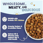 Pawstruck Air Dried Dog Food with Real Chicken, Grain-Free, Made in USA, Non-GMO & Vet Recommended, High Protein Limited Ingredient Full-Feed for All Breeds & Ages, 2lb Bag