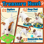 9 Pack All-Around Dog Puzzle Toy Set -Mentally Stimulating Dog Enrichment Toys for Small to Medium Smart Dogs, Includes Dog Lick Mat with Suction Cups
