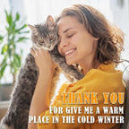 Kiroto Outdoor Pet Heating Pad for Cat Dog, Heated Mat with Waterproof Cover and Automatic Temperature Control, Suitable for Cat Houses, Dog Houses, Small Beds, Porches, 20'' x 16'',Gray