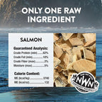 Northwest Naturals Raw Rewards Freeze-Dried Salmon Treats for Dogs and Cats - Bite-Sized Pieces - Healthy, 1 Ingredient, Human Grade Pet Food, All Natural, Proudly Made in USA, 2.5 Oz (Pack of 3)
